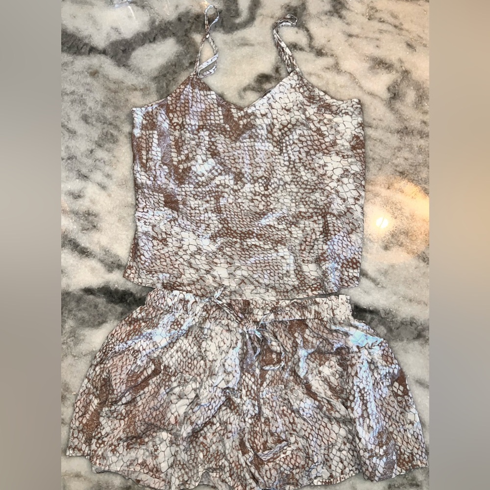 Olivaceous Shorts Set